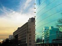 Resources for Businesses photo of modern building at sunset